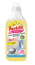 Средство моющее для пола и поверхностей 1л "PERKLIN" концентрат, ассорти
