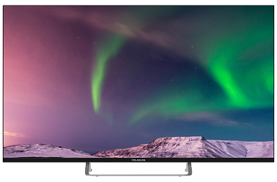 Телевизор LED Polarline 43PU11TC-SM (108 см), 2160p Wi-Fi, 60 Гц, SMART TV Android, HDMI х 3, USB х 2, цвет черный, VESA 200x200