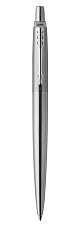 Ручка гелевая PARKER Jotter Core K694 Stainless Steel CT M, черный стержень. Корпус: нержавеющая сталь, цвет отделки: хром. Блистер.
