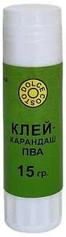 Клей-карандаш "DOLCE COSTO", на основе PVA (ПВА) 15гр