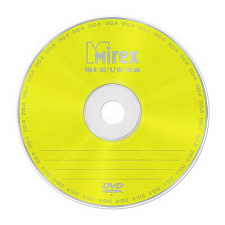 Диск DVD-R  50шт/уп, Mirex, 4.7ГБ, 4х