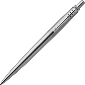 Ручка PARKER Jotter Core K-61 Stainless Steel СT M цвет стержня синий, корпус нержавеющая сталь, зеркальный хром. Цвет: матовая нержавеющая сталь/хром