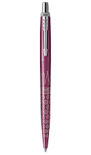 Ручка шариковая PARKER Jotter Global Icons SE Tokyo K179. Цвет корпуса розовый. M синий стержень, нержавеющая сталь, подарочная упаковка