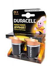 Батарейка щелочная Duracell MN1300 / 1.5V / D, LR20, Большая 2шт/уп