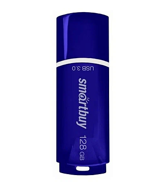 Флеш-носитель 128Gb USB3.0 SmartBuy Crown, цвет синий