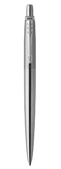 Ручка гелевая PARKER Jotter Core K694 Stainless Steel CT M, черный стержень. Корпус: нержавеющая сталь, цвет отделки: хром. Блистер.