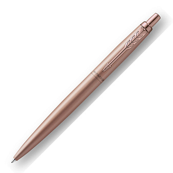 Ручка шариковая PARKER Jotter Monochrome XL SE-20 розовое золото матовый M синий стержень, легированная сталь,отделка розовое золото PVD покрытие, подарочная упаковка