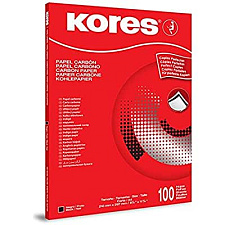 Бумага копировальная KORES 1200 100л./уп. черная