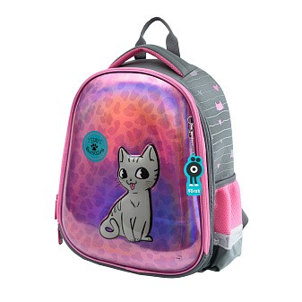 Ранец Berlingo Först F-Glow "PAWsitive" 37*29,5*16см, 2 отделения, 2 кармана, анатомическая спинка