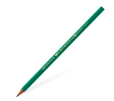 Карандаш чернографитный пластиковый "BIC "Evolution" Эко CO650" НВ" заточенный без ластика