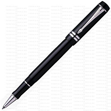 Роллер PARKЕR DUOFOLD Т-89 Black PT Fblack, корпус: эпоксидная смола/платина, подарочная упаковка