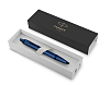 Ручка шариковая PARKER IM Monochrome K328 Blue PVD M синий стержень, корпус: металл, отделка PVD покрытие, подарочная упаковка